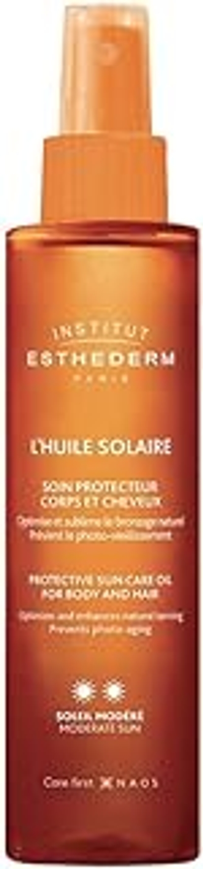 Institut Esthederm Beschermende Zonnebrandolie Voor Lichaam En Haar Matige Zon 150 Ml