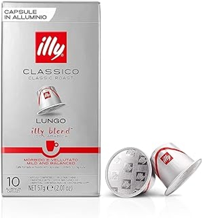 Illy - Classico Lungo - 10x 10 koffiecups