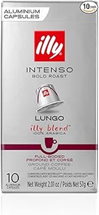 illy Lungo Intenso koffiecups - 10 x 10 stuks 