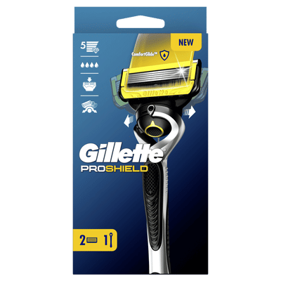 Gillette Fusion ProShield scheersystemen - 2 stuks