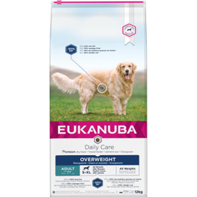 Eukanuba Daily Care Overweight 2 x 12 kg - hondenbrokken