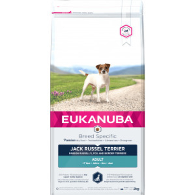 Eukanuba Jack Russell Terriër adult hondenvoer 2 x 2 kg - hondenbrokken