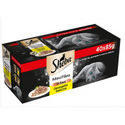 Sheba Mini Filets in saus met gevogelte multipack natvoer kat zakjes (85 g) 1 verpakking (40 x 85 g) - kattenbrokken - natvoer katten