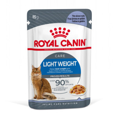 Royal Canin Light Weight Care in jelly natvoer kat (85 g) 4 dozen (48 x 85 g) - kattenbrokken - natvoer katten