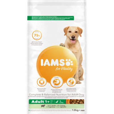 Iams for Vitality Adult Large Lam 2 x 12 kg - hondenbrokken