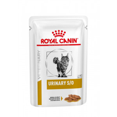 Royal Canin Veterinary Urinary S/O Morsels in Gravy zakjes kattenvoer 4 dozen (48 x 85 g) - natvoer katten - kattenbrokken - natvoer katten