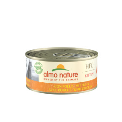 Almo Nature HFC Kitten Kip (150 g) 12 x 150 g - kattenbrokken - natvoer katten