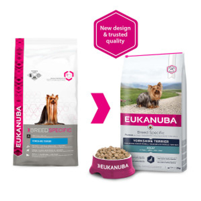 Eukanuba Yorkshire Terriër Adult hondenvoer 3 x 2 kg - hondenbrokken