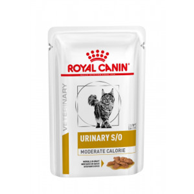 Royal Canin Veterinary Urinary S/O Moderate Calorie zakjes kattenvoer 8 dozen (96 x 85 g) - natvoer katten - kattenbrokken - natvoer katten