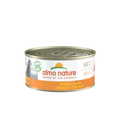 Almo Nature HFC Jelly kip nat kattenvoer (150 g) 24 x 150 g - kattenbrokken - natvoer katten