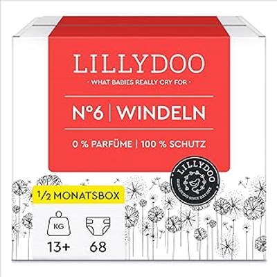 LILLYDOO  luiers maat 6 - 68 stuks