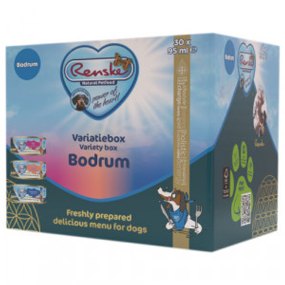 Renske Vers Bereid Variatiebox Bodrum 60 x 95 gr - natvoer honden