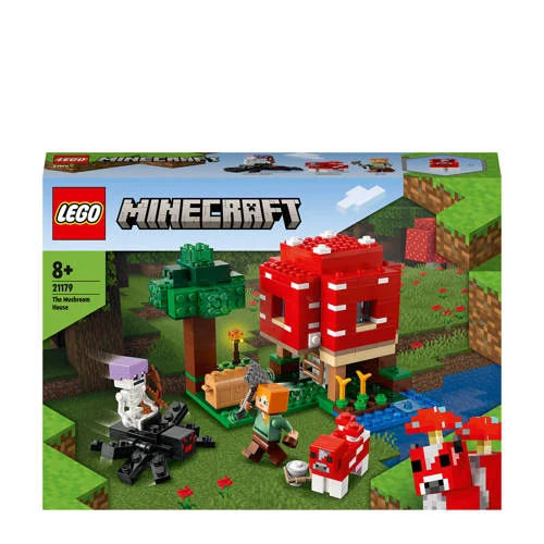 LEGO Minecraft Het Paddenstoelenhuis 21179