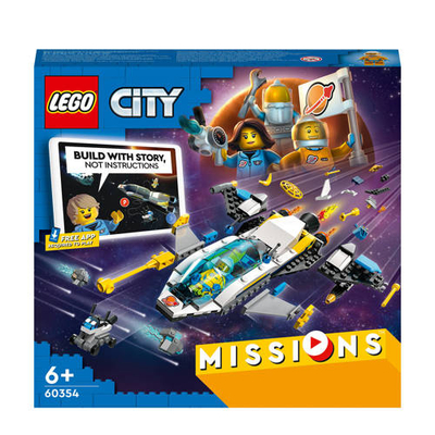 LEGO City Missies Ruimteschip voor verkenningsmissies op Mars - 60354
