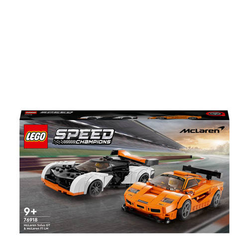 LEGO Speed Champions McLaren Solus GT & McLaren F1 LM 76918