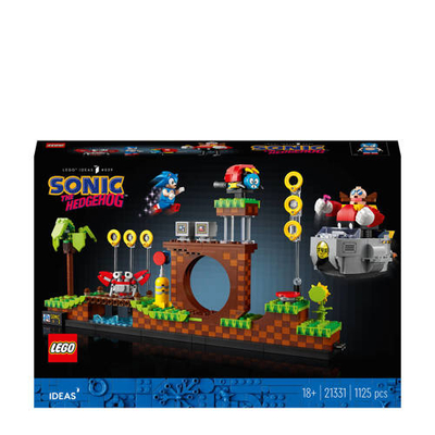 LEGO IDEAS Sonic the Hedgehog Green Hill Zone 21331