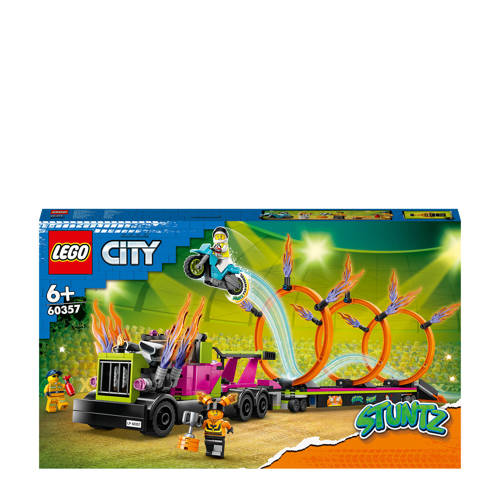 LEGO City Stunttruck & Ring of Fire-uitdaging 60357