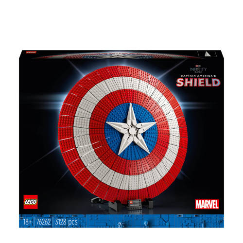 LEGO Marvel Avengers Het schild van Captain America 76262