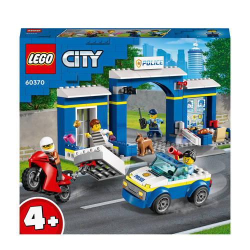 LEGO City Achtervolging politiebureau 60370