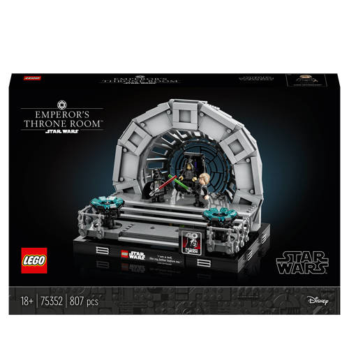 LEGO Star Wars Troonzaal van de keizer diorama 75352