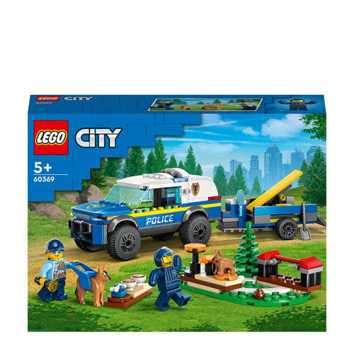 LEGO City Mobiele training voor politiehonden 60369