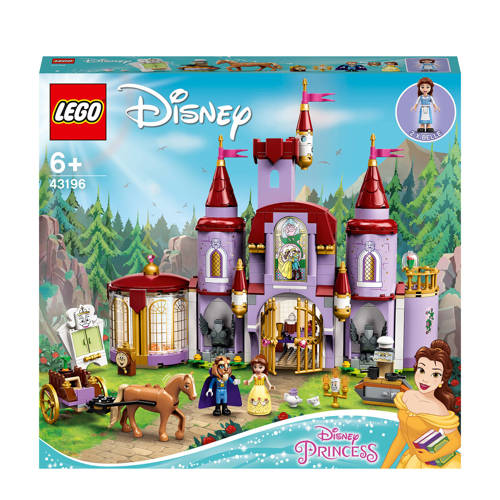 lego-disney-princess-belle-en-het-beest-kasteel-43196-bouwset