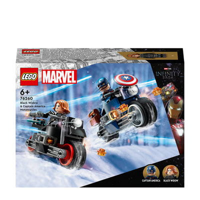 LEGO Marvel Avengers Black Widow & Captain America motoren 76260