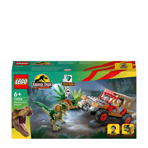 LEGO Jurassic World Dilophosaurus hinderlaag​ 76958