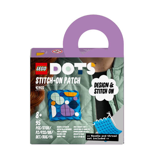 LEGO Dots Stitch-on patch 41955 Bouwset
