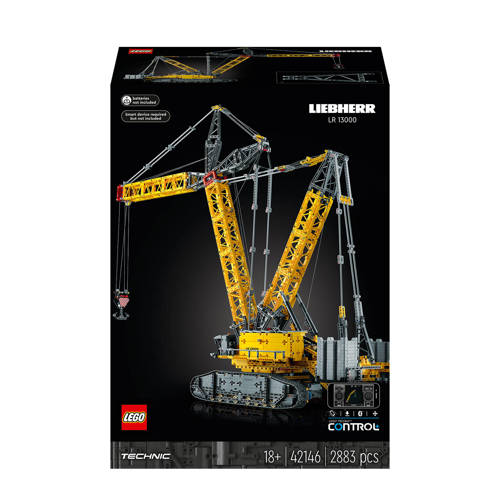 LEGO Technic Liebherr Rupsbandkraan LR 13000 31142