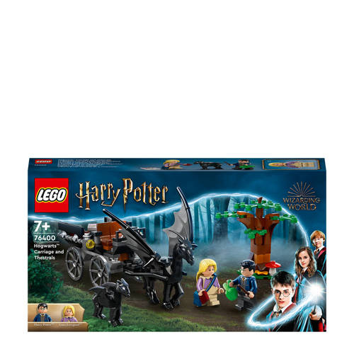 LEGO Harry Potter Zweinstein Rijtuig en Thestralissen 76400 Bouwset