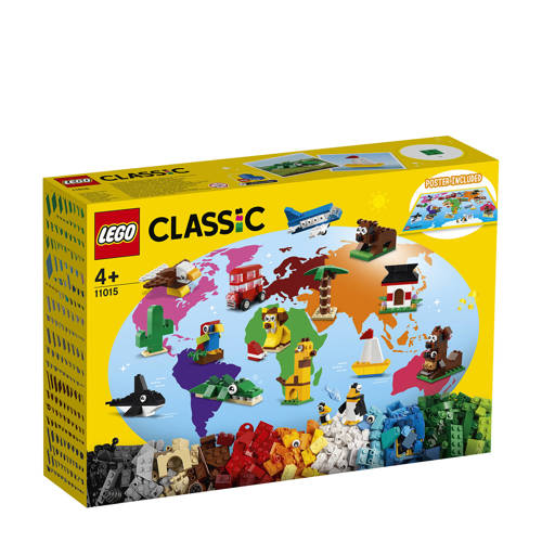 LEGO Classic Rond de wereld 11015 Bouwset