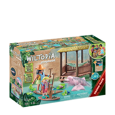 Playmobil Wiltopia Peddeltocht met de rivierdolfijnen - 71143