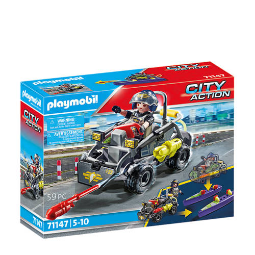 Playmobil City Action SE-multiterreinwagen - 71147 Speelset
