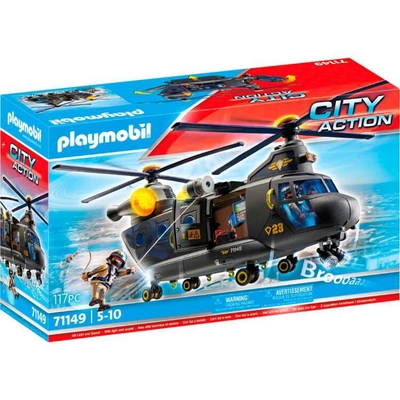 Playmobil City Action SE-reddingshelikopter - 71149