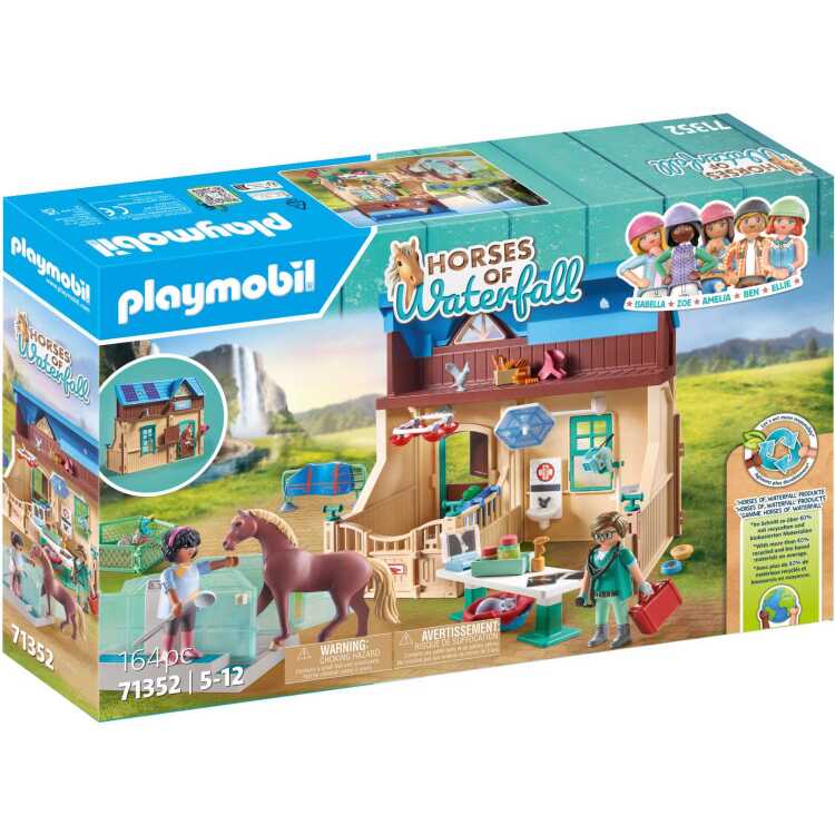 Playmobil Horses of Waterfall Paardrijtherapie & dierenartsenpraktijk - 71352