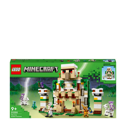 LEGO Minecraft Het ijzergolemfort 21250