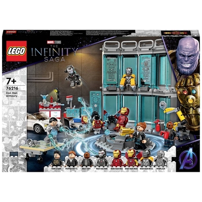 LEGO Marvel Iron Man Wapenkamer - 76216