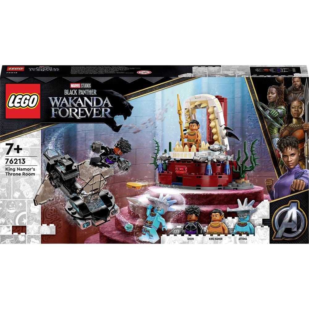 LEGO Marvel Avengers Koning Namor's Troonzaal - 76213