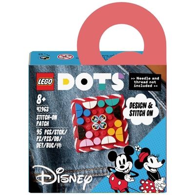 LEGO DOTS Mickey Mouse & Minnie Mouse: Stitch-on patch - 41963