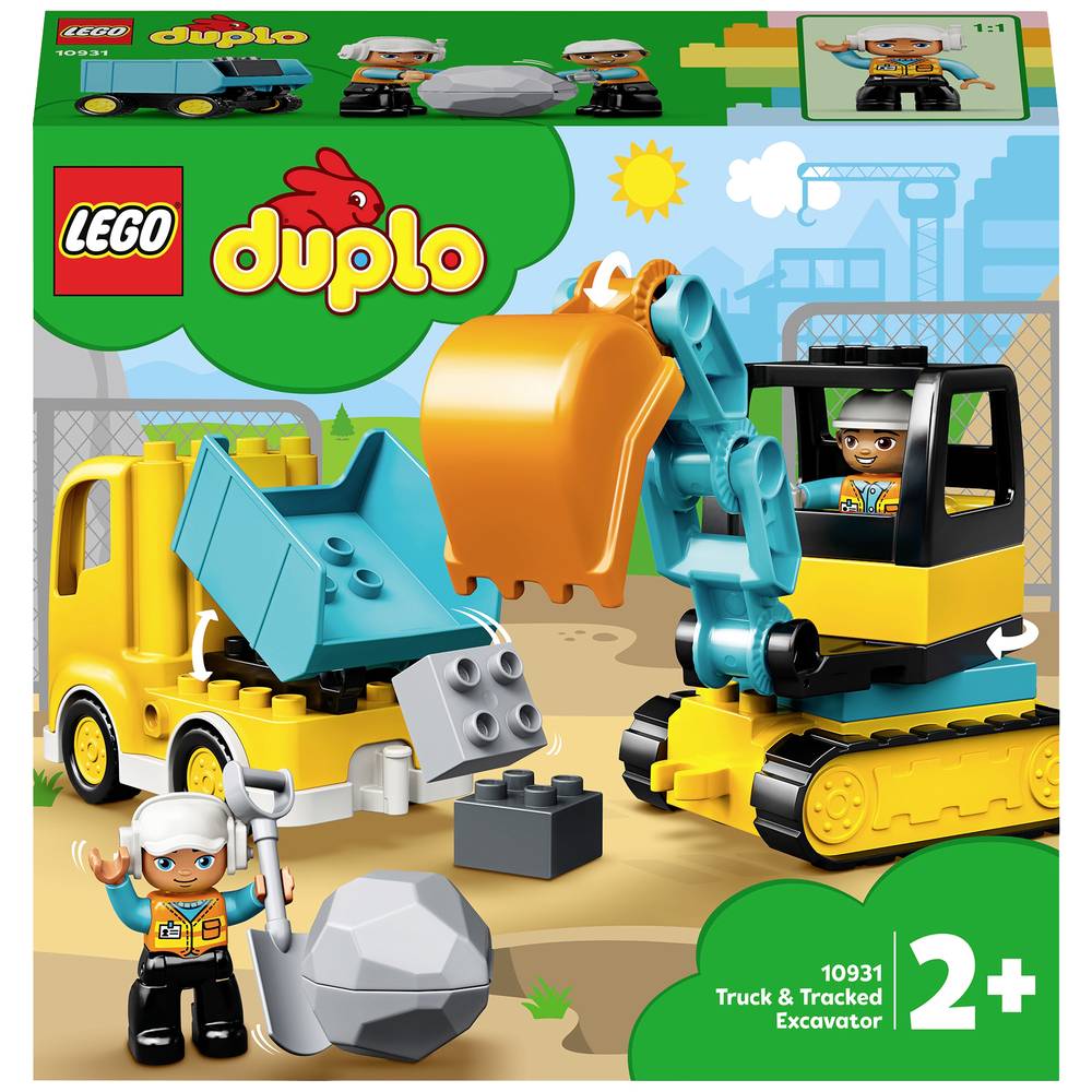 LEGO Duplo Truck & Tracked Excavator 10931