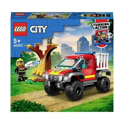 LEGO City 4x4 Brandweertruck redding Set - 60393