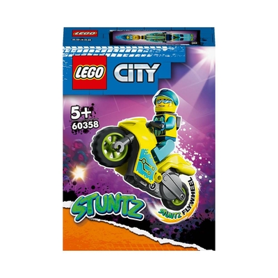 LEGO® CITY 60358 Cyber stuntmotor