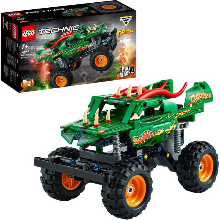 LEGO Technic Monster Jam Dragon 42149