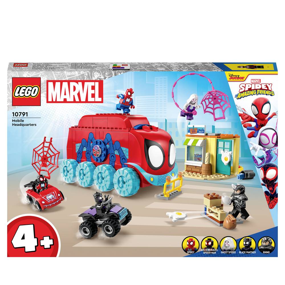 LEGO Marvel Spider-Man Het mobiele hoofdkwartier van Team Spidey 10791