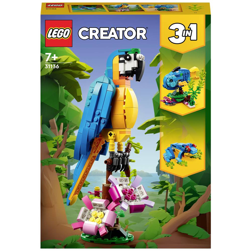 lego-creator-exotische-papegaai-31136