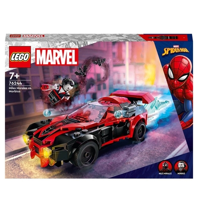 LEGO Super Heroes Miles Morales vs. Morbius 76244