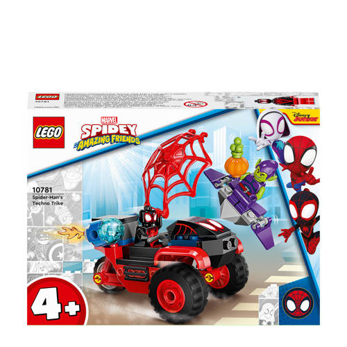 LEGO Super Heroes Spider-Mans Tech Driewieler 10781 Bouwset