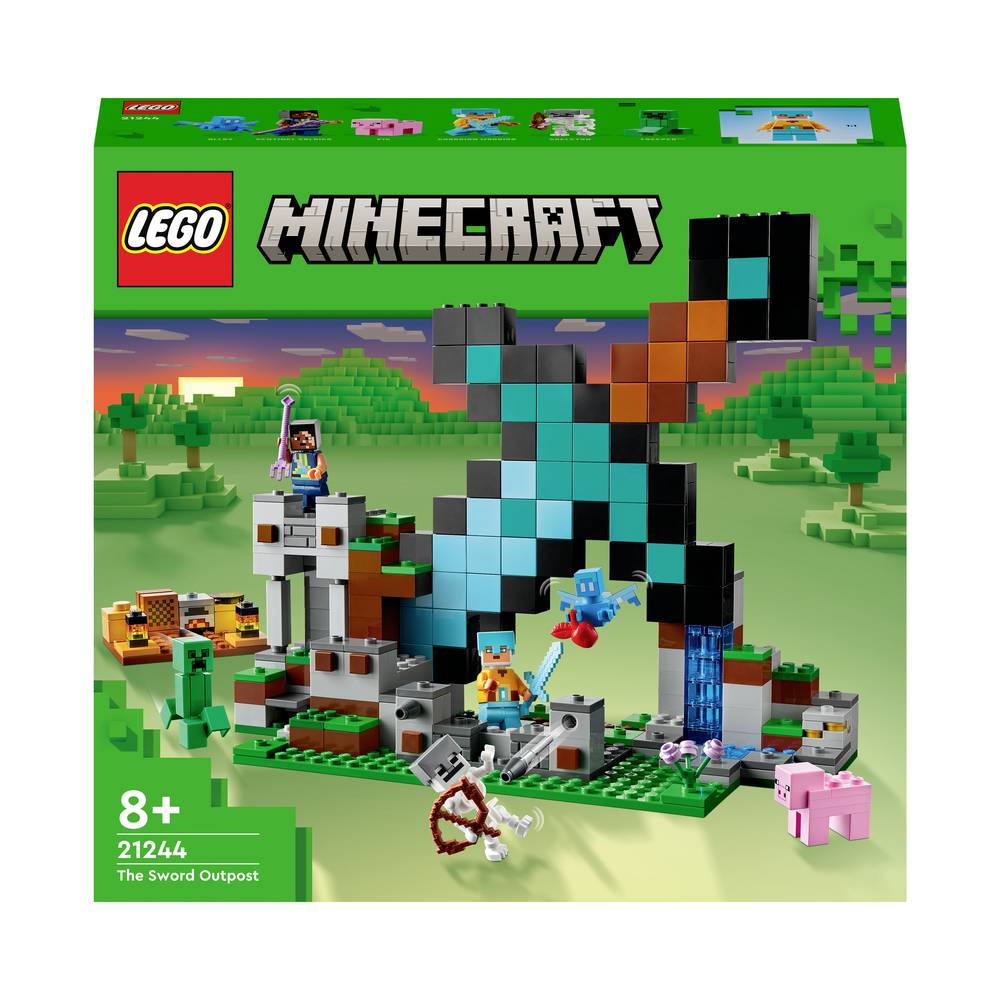 LEGO Minecraft Uitvalbasis Zwaard 21244