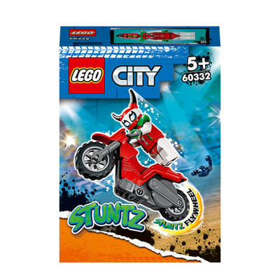 LEGO City Roekeloze Scorpion stuntmotor 60332
